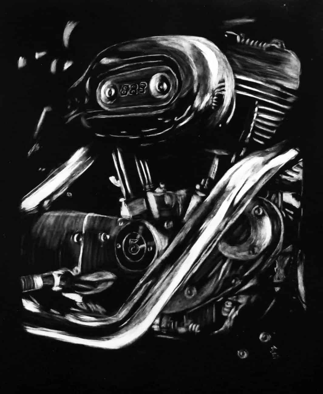 Harley 103 V-Twin engine